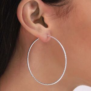 ✨HP✨Mia Fiore Stirling Silver Hoop Earrings✨